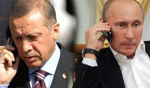 El presidente turco modifica sus declaraciones tras hablar con Putin El presidente turco modifica sus declaraciones tras hablar con Putin